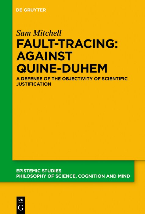 Front cover_Fault-Tracing: Against Quine-Duhem