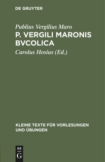 Front cover_P. Vergili Maronis bvcolica