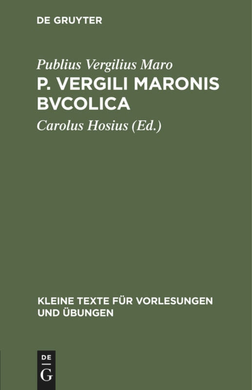Front cover_P. Vergili Maronis bvcolica