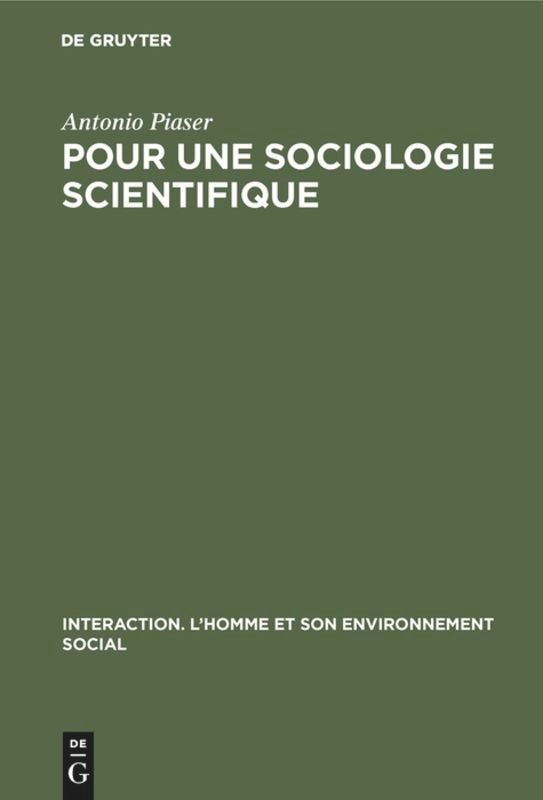 Front cover_Pour une sociologie scientifique