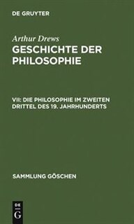 Front cover_Die Philosophie im zweiten Drittel des 19. Jahrhunderts