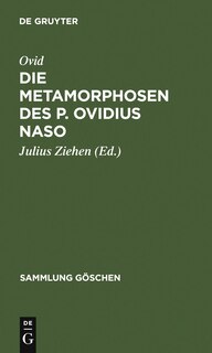 Front cover_Die Metamorphosen des P. Ovidius Naso