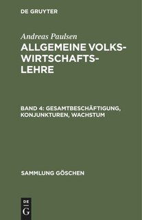 Front cover_Gesamtbeschäftigung, Konjunkturen, Wachstum