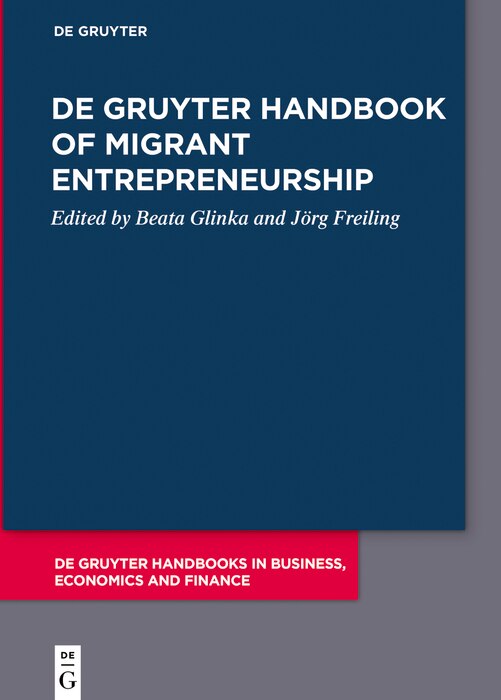 Couverture_De Gruyter Handbook of Migrant Entrepreneurship
