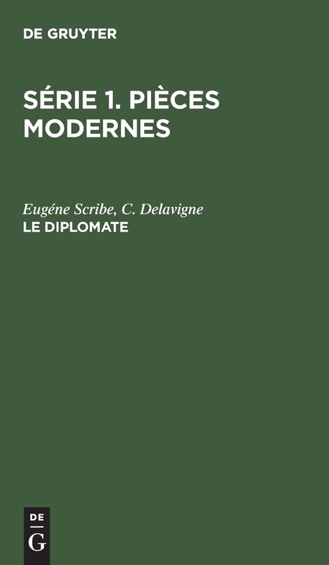 Front cover_Le diplomate