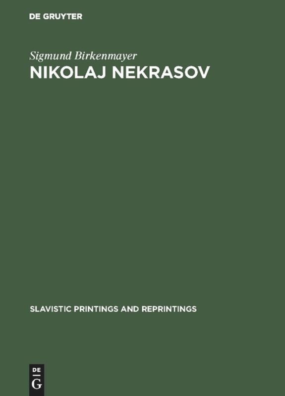 Front cover_Nikolaj Nekrasov