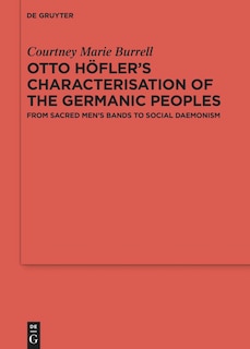 Couverture_Otto Höfler’s Characterisation of the Germanic Peoples