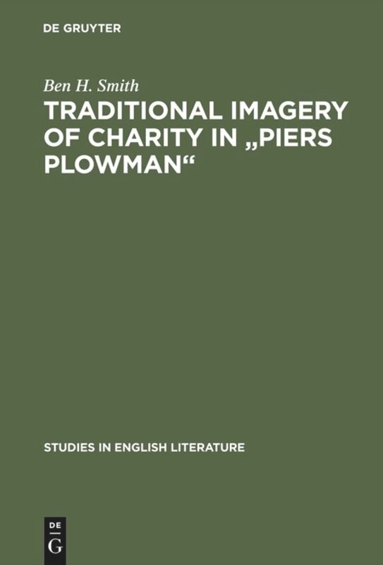 Front cover_Traditional imagery of charity in Piers Plowman