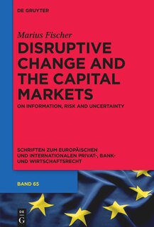 Couverture_Disruptive Change and the Capital Markets