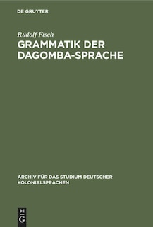 Front cover_Grammatik der Dagomba-Sprache