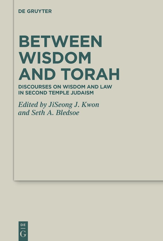 Front cover_Between Wisdom and Torah