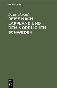 Front cover_Reise nach Lappland und dem nördlichen Schweden