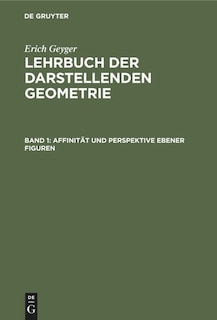 Front cover_Affinität und Perspektive ebener Figuren