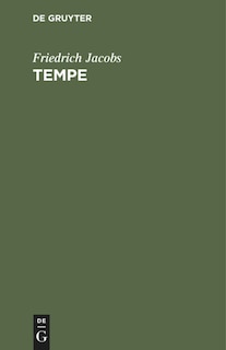 Front cover_Friedrich Jacobs: Tempe. Teil 2