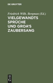 Couverture_Vielgewandts Sprüche und Groa's Zaubersang