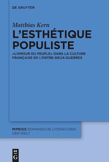 Couverture_L’esthétique populiste