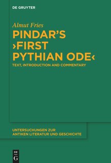 Front cover_Pindar’s ›First Pythian Ode‹