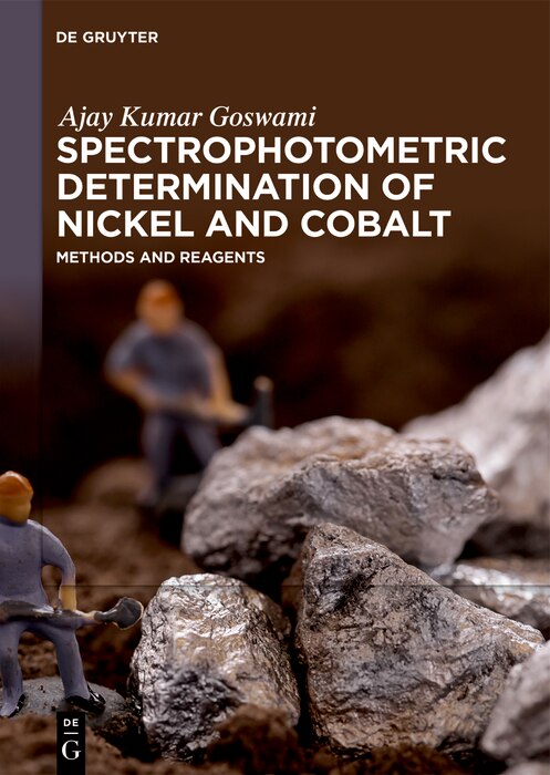 Front cover_Spectrophotometric Determination of Nickel and Cobalt
