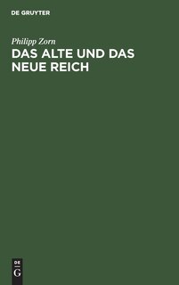 Front cover_Das alte und das neue Reich