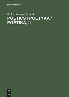 Couverture_Poetics / Poetyka / Poėtika, II