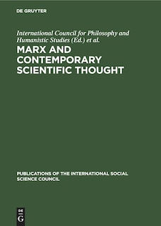 Front cover_Marx and Contemporary Scientific Thought