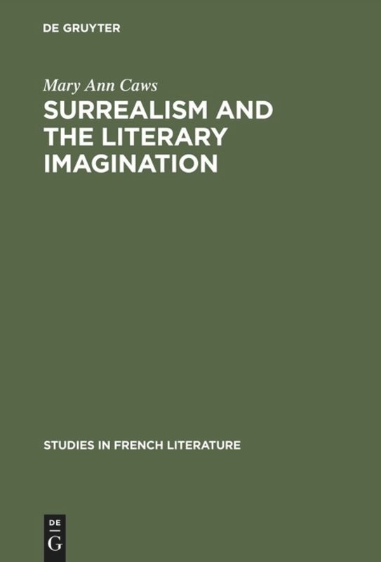 Couverture_Surrealism and the Literary Imagination