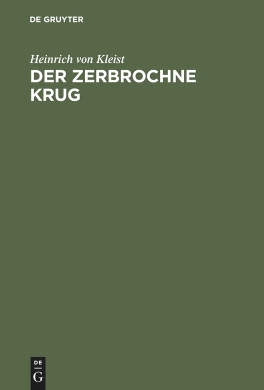 Front cover_Der zerbrochne Krug