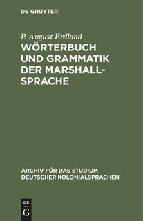 Front cover_Wörterbuch und Grammatik der Marshall-Sprache