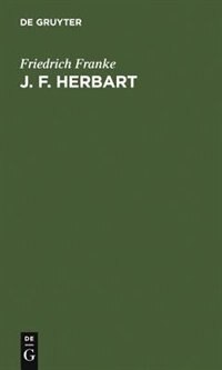 Front cover_J. F. Herbart