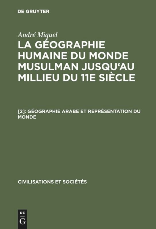 Couverture_Géographie arabe et représentation du monde