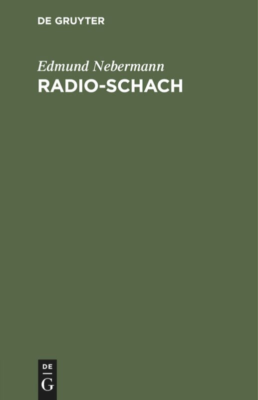 Front cover_Radio-Schach