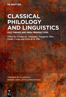 Front cover_Classical Philology and Linguistics