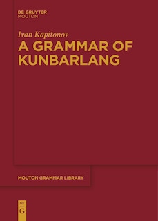 Couverture_A Grammar of Kunbarlang