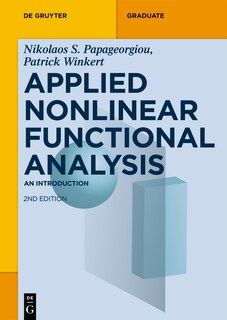 Front cover_Applied Nonlinear Functional Analysis