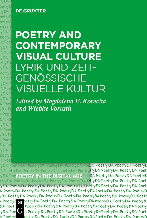 Front cover_Poetry and Contemporary Visual Culture / Lyrik und zeitgenössische Visuelle Kultur