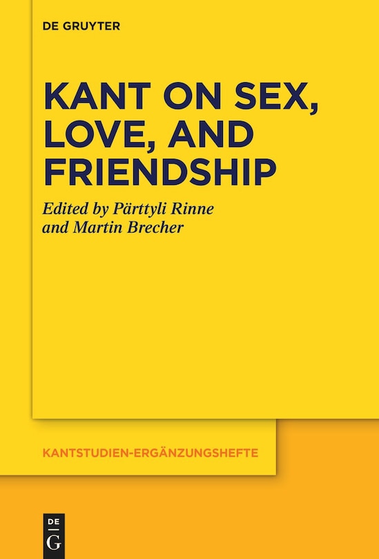 Couverture_Kant on Sex, Love, and Friendship