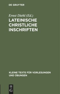Couverture_Lateinische christliche Inschriften