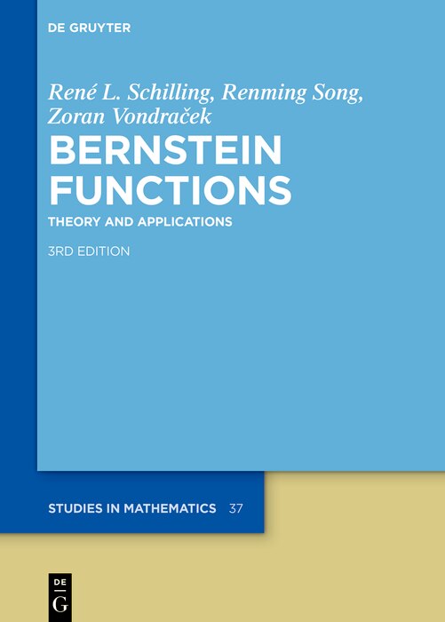 Front cover_Bernstein Functions