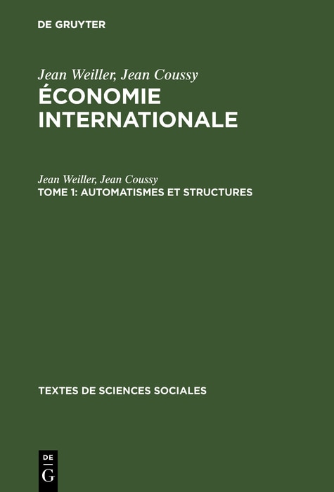Front cover_Automatismes et structures
