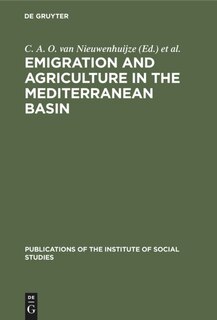 Couverture_Emigration and agriculture in the Mediterranean basin