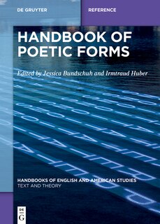 Front cover_Handbook of Poetic Forms