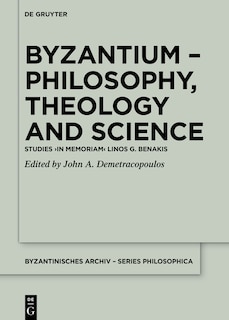 Couverture_Byzantium – Philosophy, Theology and Science
