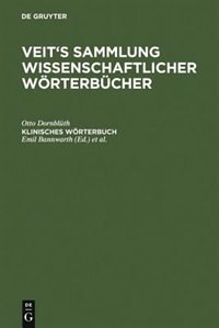 Couverture_Klinisches Wörterbuch
