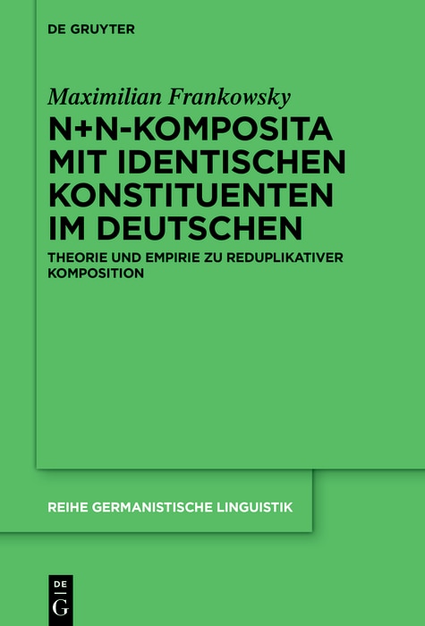 Couverture_N+N-Komposita mit identischen Konstituenten im Deutschen