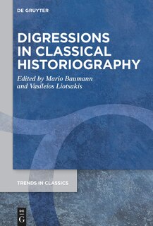 Front cover_Digressions in Classical Historiography