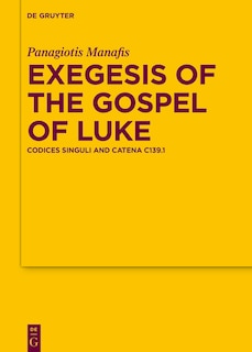 Front cover_Exegesis of the Gospel of Luke