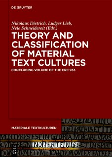 Front cover_Theory and Classification of Material Text Cultures