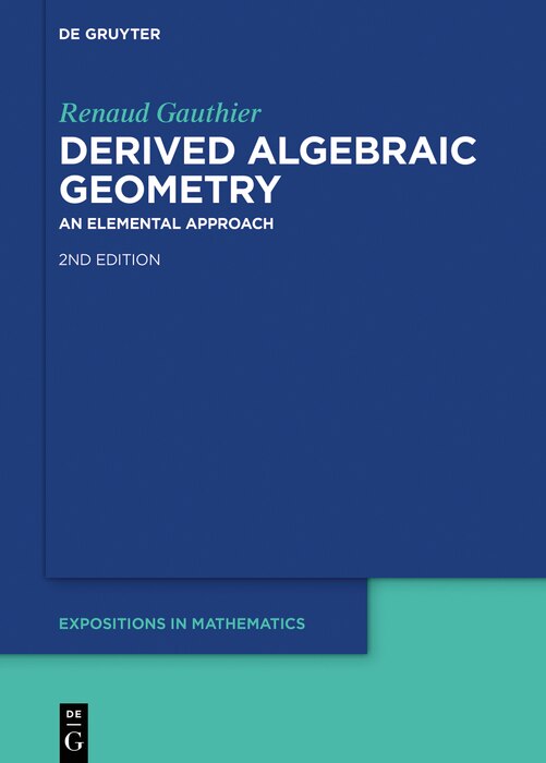 Front cover_Derived Algebraic Geometry