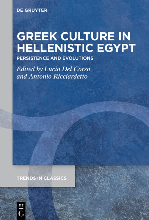 Front cover_Greek Culture in Hellenistic Egypt