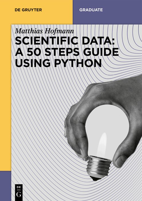 Couverture_Scientific Data: A 50 Steps Guide using Python